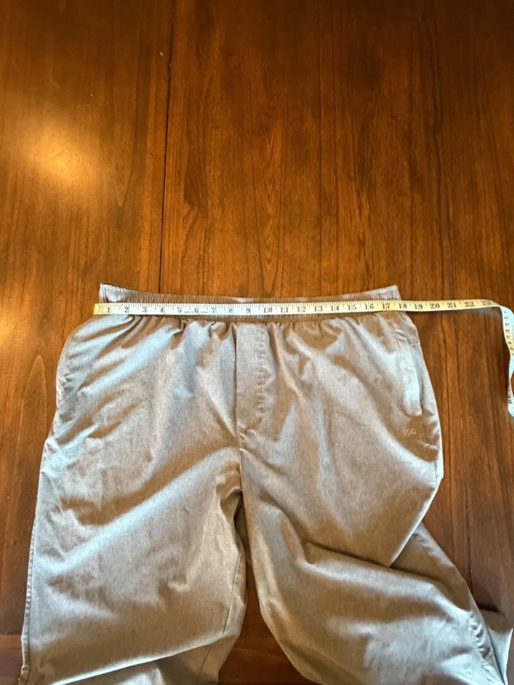 DSG Men's Gray Performance Stretch Pants Active Athletic, Lightweight Size XL